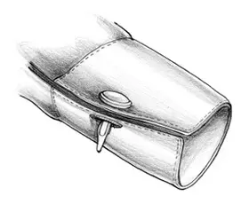 Rotate the tail vertically, removing back to front.