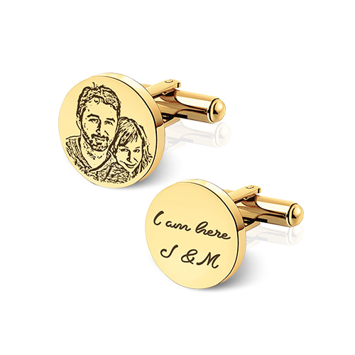 Custom Stainless Steel Cufflinks