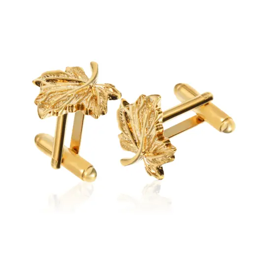 Custom 3D Gold Cufflinks