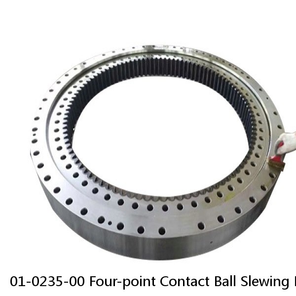 01-0235-00 Four-point Contact Ball Slewing Bearing With External Gear