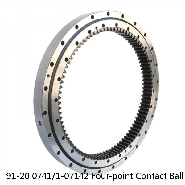 91-20 0741/1-07142 Four-point Contact Ball Slewing Bearing With External Gear