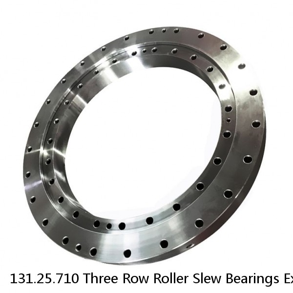 131.25.710 Three Row Roller Slew Bearings External Gear #1 small image