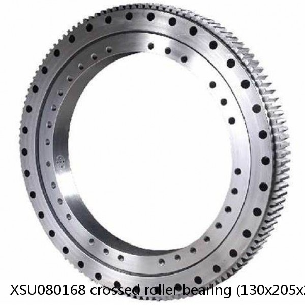 XSU080168 crossed roller bearing (130x205x25.4mm) Slewing Bearing #1 small image