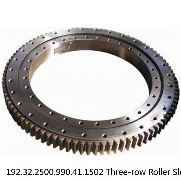 192.32.2500.990.41.1502 Three-row Roller Slewing Bearing Internal Gear #1 small image