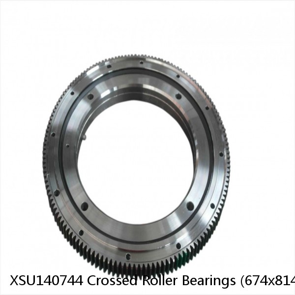 XSU140744 Crossed Roller Bearings (674x814x56mm) Slewing Bearing #1 small image