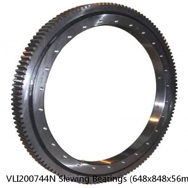 VLI200744N Slewing Bearings (648x848x56mm) Turntable Bearing #1 small image