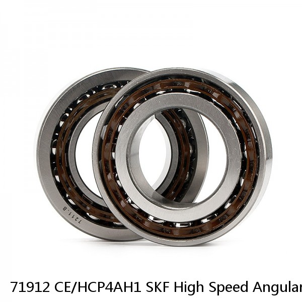 71912 CE/HCP4AH1 SKF High Speed Angular Contact Ball Bearings #1 image