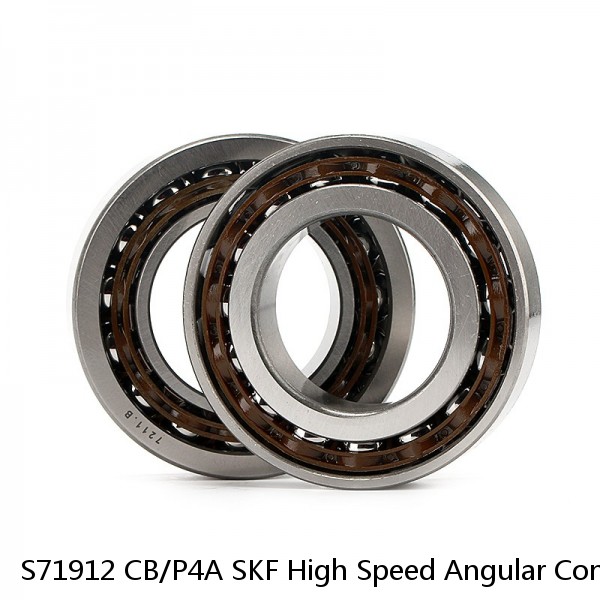 S71912 CB/P4A SKF High Speed Angular Contact Ball Bearings #1 image