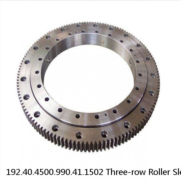 192.40.4500.990.41.1502 Three-row Roller Slewing Bearing Internal Gear #1 image