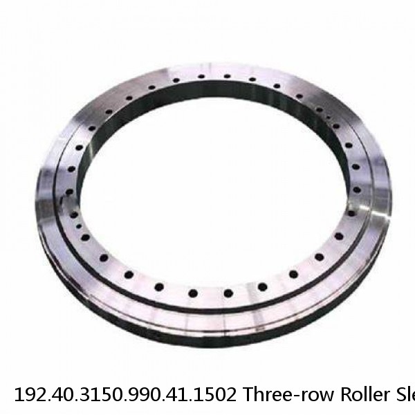 192.40.3150.990.41.1502 Three-row Roller Slewing Bearing Internal Gear #1 image