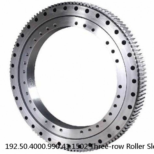 192.50.4000.990.41.1502 Three-row Roller Slewing Bearing Internal Gear #1 image