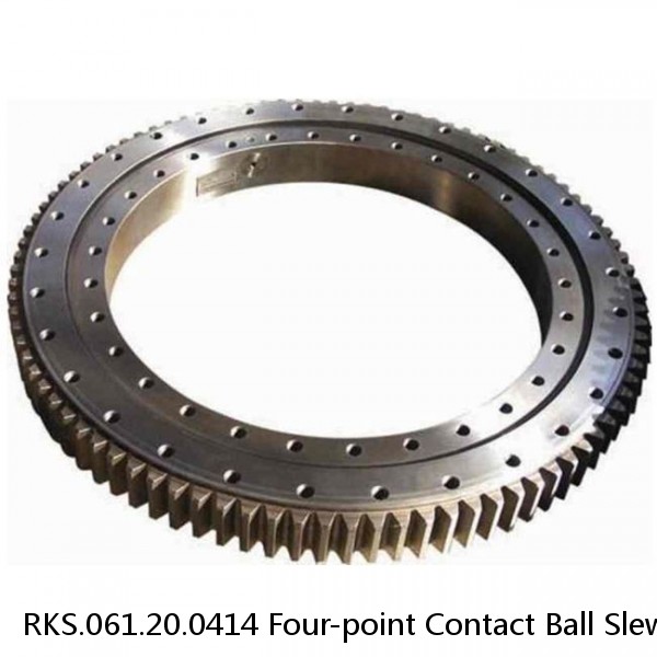 RKS.061.20.0414 Four-point Contact Ball Slewing Bearing Price #1 image