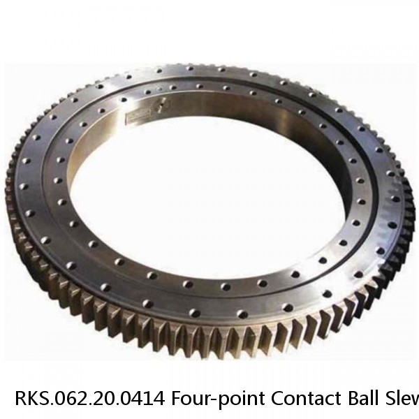 RKS.062.20.0414 Four-point Contact Ball Slewing Bearing Price #1 image