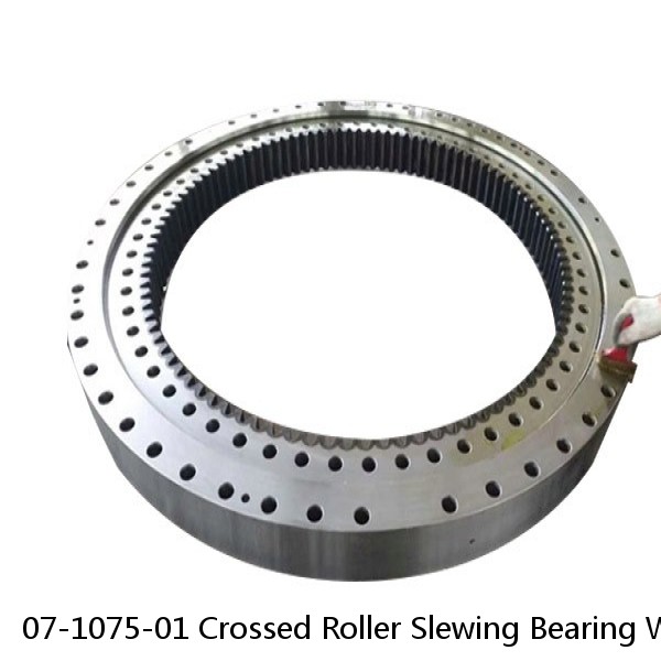 07-1075-01 Crossed Roller Slewing Bearing With Internal Gear Bearing #1 image