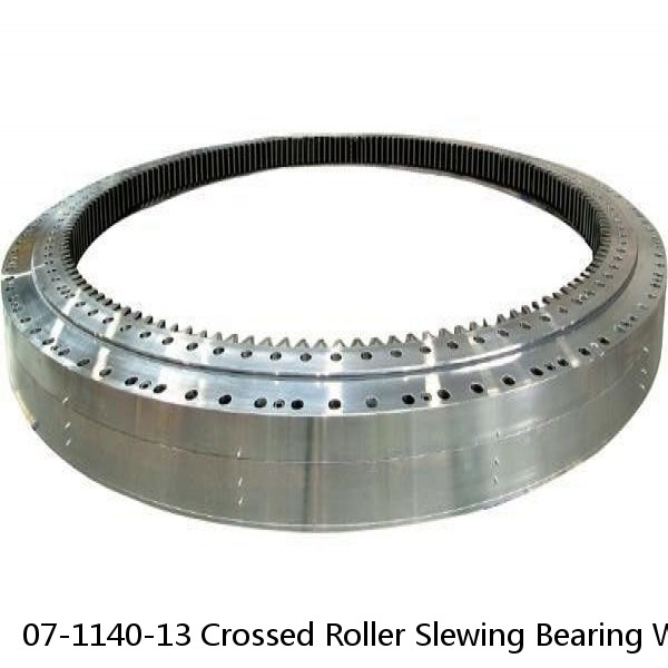 07-1140-13 Crossed Roller Slewing Bearing With Internal Gear Bearing #1 image