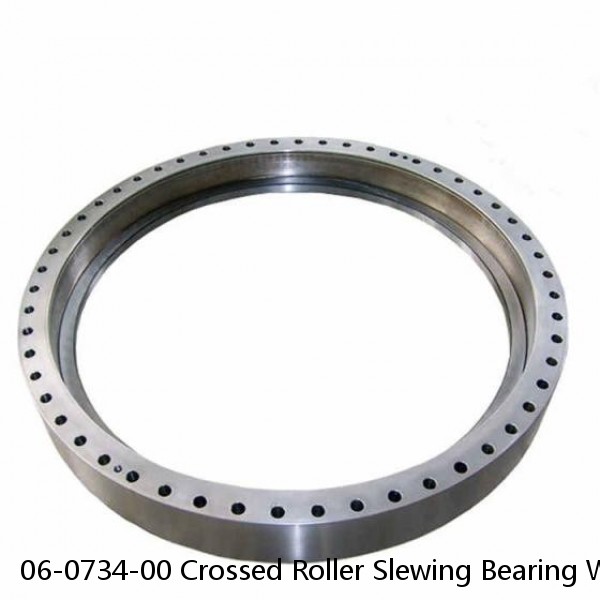 06-0734-00 Crossed Roller Slewing Bearing With External Gear Bearing #1 image