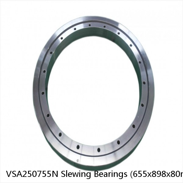 VSA250755N Slewing Bearings (655x898x80mm) Turntable Bearing #1 image